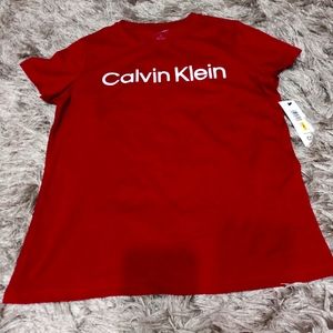 Calvin Klein Performance Magenta Strech Shirt